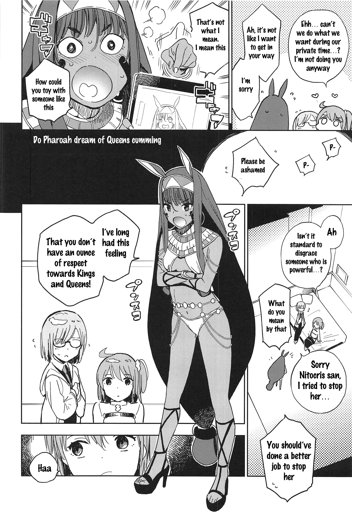 Hentai Manga Comic-Pharaoh Have You Been Seeing Dreams Of a Squirting Queen?-Read-4